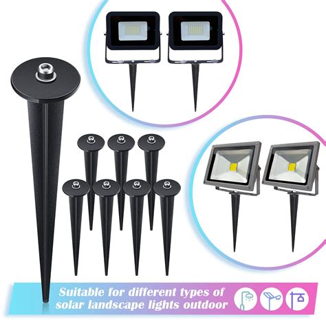 solar light ground stakes|6 Best Stakes for Solar Lights to Beautify Your .